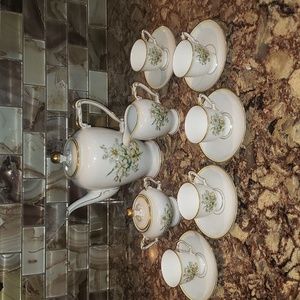 Vintage Teapot set by H&C Selb